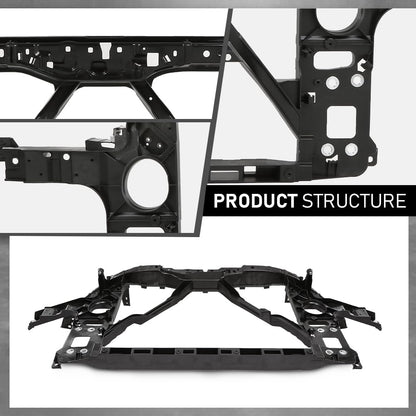 G-PLUS Radiator Support Assembly, Compatible with Audi Q7 Base/Premium/Prestige/ 2007-2015, 4L0805594A, AU1225131