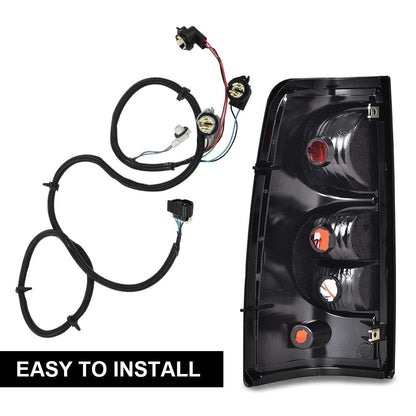 G-PLUS Tail Light Wiring Harness, Compatible with Chevy Silverado 1500 2500HD 3500 2003-2006/ Silverado 1500 1500HD 2500HD 3500 Classic 2007/ Silverado 1500HD 2005-2006 16531402 Rear Right