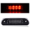 G-PLUS LED Third 3rd Brake Cargo Light Compatible With 1999-2004 Grand Cherokee,Rear Roof Center High Mount Stop Tail Light Replacement (Chrome Housing Smoky Lens)
