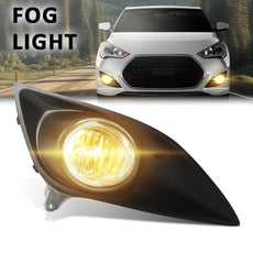 G-PLUS Front Fog Light Assembly for Hyundai Veloster Turbo 2013-2016 Passenger Side Product Image