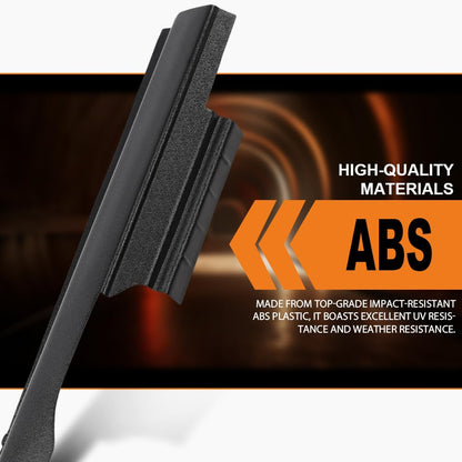 G-PLUS Rocker Panel Covers Compatible with Dodge Ram 1500 2500 Extended Cab 2009-2018 Black