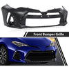G-PLUS Primered Front Bumper Cover Fascia Compatible with Toyota Corolla Sedan 4-Door SE & XSE Models Only 2017 2018 2019, TO1000424, 191275425794