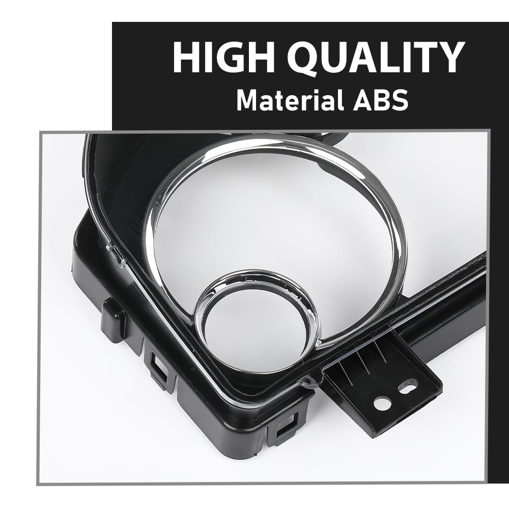 G-PLUS Dashboard Gauge Cluster Speedometer Lens Compatible with Dodge Ram 1500 2500 2013-2018 68205928AA