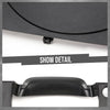 G-PLUS Dash Bezel Speedometer Surround Trim Panel w/o Pedal Switch Hole Compatible with Ford F150 2004-2008/Fit Lincoln Mark LT 2006-2008/Not Fit any 2004 Ford F150 Heritage (Old Style)
