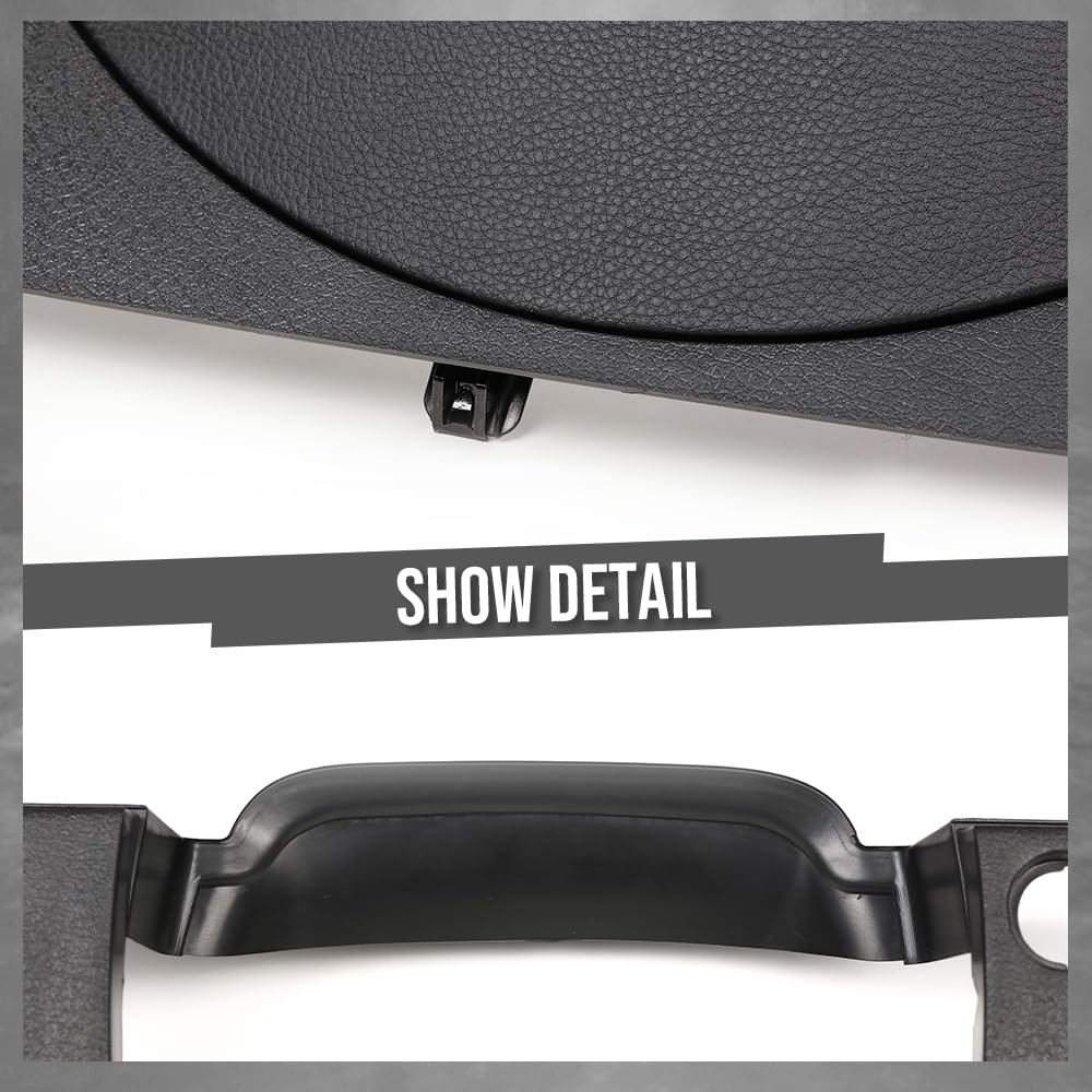 G-PLUS Dash Bezel Speedometer Surround Trim Panel w/o Pedal Switch Hole Compatible with Ford F150 2004-2008/Fit Lincoln Mark LT 2006-2008/Not Fit any 2004 Ford F150 Heritage (Old Style)