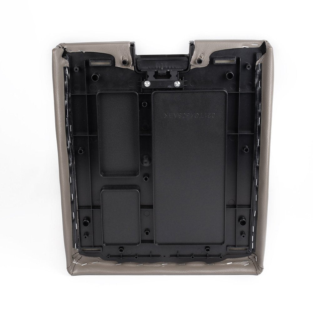 G-PLUS Front Armrest Center Console Lid Repair Kit Assembly with the Latch Replacement for 2007-2013 Chevy Silverado Avalanche Suburban Tahoe GMC Sierra Yukon Pickup Truck 20864154 924-835 Light Grey