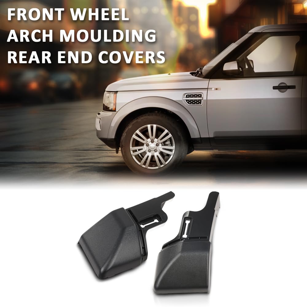 G-PLUS Front Wheel Arch Moulding Rear End Covers Right & Left Compatible with LR3 2009,Fit LR4