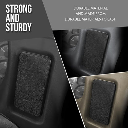 G-PLUS Dash Bezel Switch Delete Plate Insert Compatible with Chevy S10 & GMC Jimmy 1998-2005 Fit Chevy S10 Blazer & GMC Sonoma 1998-2004 15741365 Black