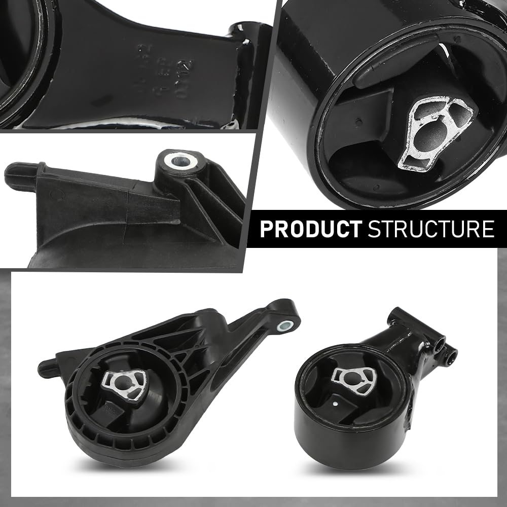 G-PLUS Engine & Trans Mount Set 4Pcs Compatible with Buick Cascada 1.6L 2016-2019 for Auto Trans,Fit Chevy Cruze 1.8L 2011-2015 for Auto Trans 3223, 3265