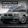 G-PLUS Front Bumper Wing Bracket Spacer Left and Right Side Compatible with BMW 5-Series F10 F11 2011-2016 51117207931 51117207932