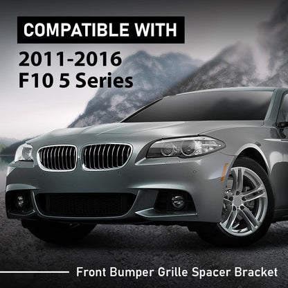 G-PLUS Front Bumper Wing Bracket Spacer Left and Right Side Compatible with BMW 5-Series F10 F11 2011-2016 51117207931 51117207932