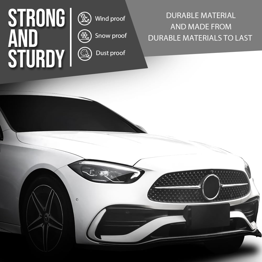G-PLUS Headlight Lens Cover Compatible with Benz W206 C200 C300 C43 C63 2021 2022 2023 Right Side A2069063003 Front Headlamp Lens Cover Clear Lens