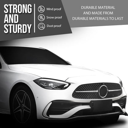 G-PLUS Headlight Lens Cover Compatible with Benz W206 C200 C300 C43 C63 2021 2022 2023 Right Side A2069063003 Front Headlamp Lens Cover Clear Lens