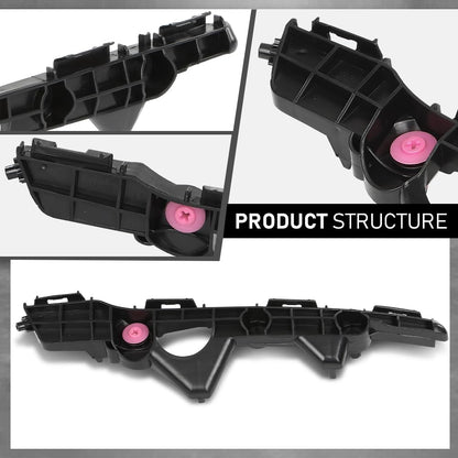 G-PLUS Rear Driver Side Bumper Bracket Compatible with Toyota RAV4 2016-2018 521560R050