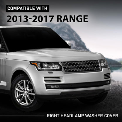 G-PLUS Headlight Washer Cover Powerwash Cap Right Side Compatible with Range Rover 2013-2017