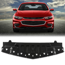 G-PLUS Front Engine Splash Shield for Chevy Malibu Hybrid L LS LT Premier 2016-2019 Black Front View