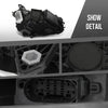 G-PLUS LED Headlight w/o AFS Left Driver Side Compatible with Benz GLC 2016 2017 2018 2019 Without AFS 2539061301 Black