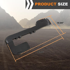 G-PLUS Fog Light Bracket for Tesla Model Y 2020-2024 Left Black Front View