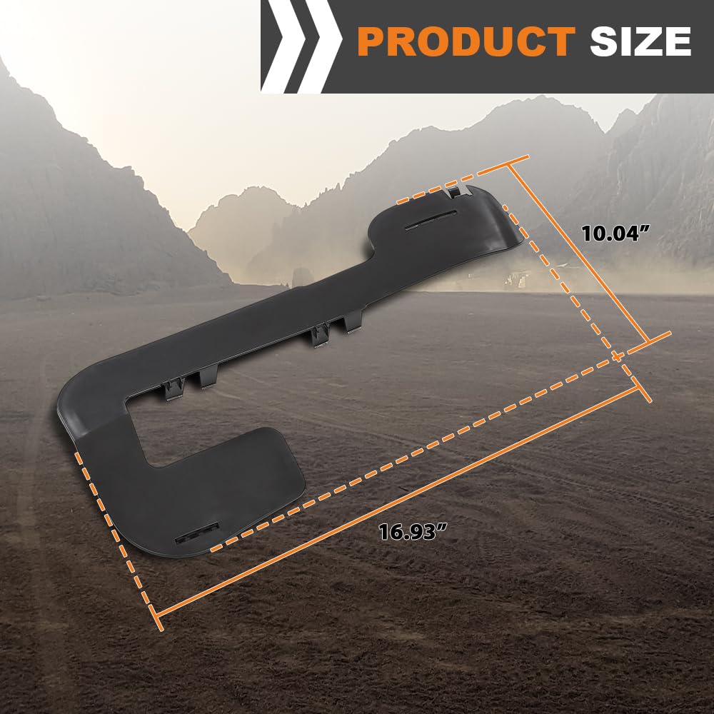 G-PLUS Front Left Bumper Fog Lamp Bracket Compatible with Tesla Model Y 2020-2024 1493748-00-A Black