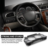 G-PLUS Gauge Cluster Lens Cover Trim Chrome Compatible with Chevy Silverado GMC Sierra Tahoe 2007-2013 10-0004B Black