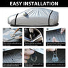 Car Cover Waterproof All Weather For Universal SUV,Full Exterior Cover with Door Zipper and Cotton Lining,Outdoor Rain Sun Snow UV Protection, Indoor Dust and Scratch Resistant YL (187*75*69 inch)