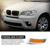 G-PLUS Pair Front Bumper Reflector Side Marker Light, Compatible with BMW X5 2011-2013 (submodel: xDrive35d, xDrive35i, xDrive50i), LH Driver & RH Passenger Side 2PCS, BM1084104, 63147274434