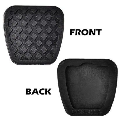 G-PLUS Brake & Clutch Pedal Pad Cover Compatible with 1976-2015 Honda Accord / 1984-2015 Civic / 1984-1990 CRX / 2002-2006 CR-V / 2003-2010 Element / 1979-2001 Prelude,46545-SA5-000 2PCS