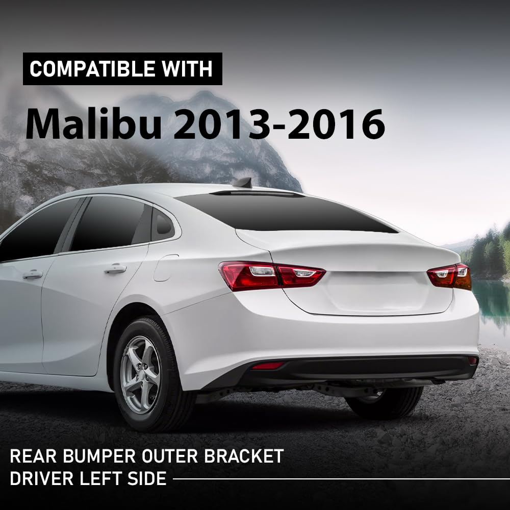 G-PLUS Rear Bumper Outer Bracket Left Compatible with Chevy Malibu 2013-2016 20809859