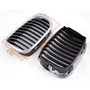 Front Hood Kidney Grille Bumper Grills Replacement For BMW E39 525i 528i 530i 540i M5 1997 1998 1999 2000 2001 2002 2003