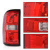 G-PLUS Left Side Tail Light Assembly Rear Brake Lamp Taillight w/o Bulbs Compatible with GMC Sierra 1500 2014-2018 Fit GMC Sierra 2500 HD 3500 HD 2015-2019 84288724, GM2800281C Red