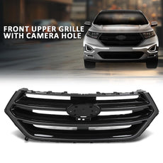 G-PLUS Front Upper Grille for Ford Edge 2015-2018 Gloss Black Product Details