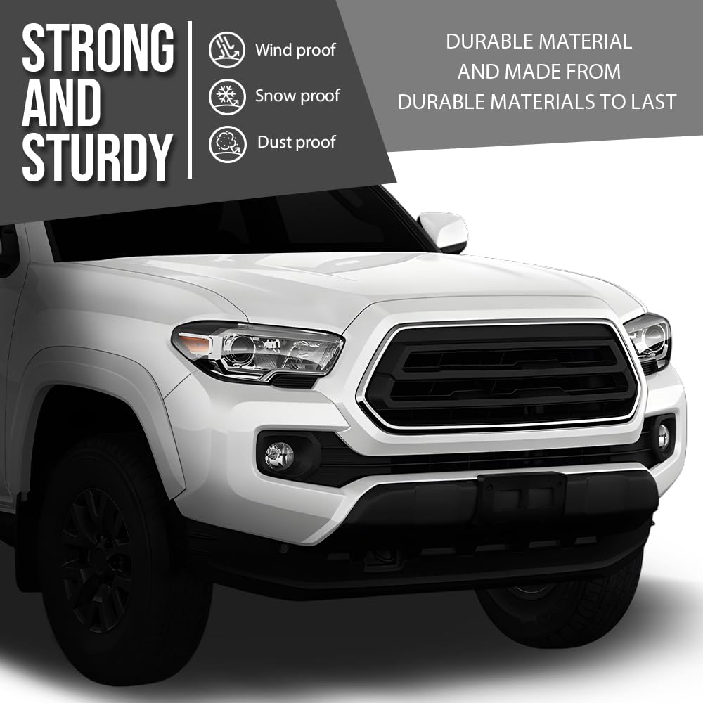 G-PLUS Front License Plate Brackets Compatible with Toyota Tacoma 2016-2023 7510104011, TO1068134 Black