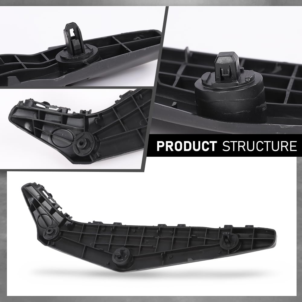 G-PLUS Front Right Bumper Bracket, Compatible with Toyota Highlander Plus 2013/ Highlander (submodel: Base, Hybrid, Hybrid Limited, Limited, SE) 2011-2013, Passenger Side, 521450E040, TO1043120