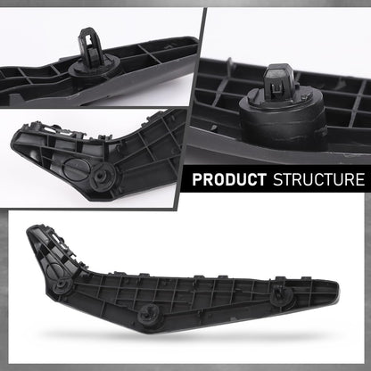 G-PLUS Front Right Bumper Bracket, Compatible with Toyota Highlander Plus 2013/ Highlander (submodel: Base, Hybrid, Hybrid Limited, Limited, SE) 2011-2013, Passenger Side, 521450E040, TO1043120