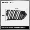 G-PLUS Fog Light Covers Front Passenger Right Side Compatible with Jaguar F-Pace First Edition 2017,Fit Jaguar F-Pace (submodel: R-Sport, S) 2017-2020,Fit for Models with Open Side Mesh