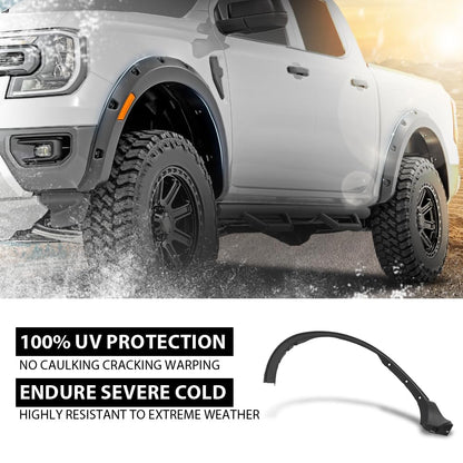 G-PLUS Front Left Fender Flare Wheel Opening Molding, Compatible with Ford Escape 2020-2024, Driver Side, LJ6Z16039AB, LJ6Z16039AA, FO1290138