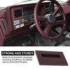 G-PLUS Dash Fuse Panel Cover Compatible with Chevy & GMC Truck 1988-1994/Fit Chevy Blazer GMC Yukon 1992-1994/Fit GMC Yukon Suburban 1992-1994 Red