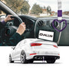 G-PLUS JDM Tsurikawa Ring Heart Subway Train Bus Car Handle Hand Straps Drift Charm,Rear Bumper Warning Ring (Purple)