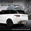 G-PLUS Rear Bumper Skid Plate Cover Compatible with Range Rover Sport 2014-2017 Gray