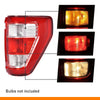 G-PLUS Tail Lights Brake Lamp w/o Bulbs Compatible with Ford F150 XL 2021-2023,Fit w/Factory Incandescent & w/o Blind Spot Tail Light Models Only Left Right Luces TraserasAssembly