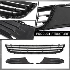 G-PLUS Front Bumper Grille Fog Light Covers for VW Jetta S SE SEL TDI 2011-2014 Product Features