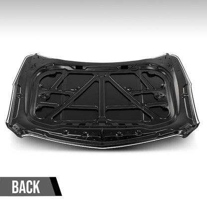 G-PLUS Front Hood Panel Compatible with Cadillac ATS 2013-2019 84076715 Black