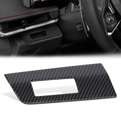 G-PLUS Carbon Fiber ABS Heads Up Display Panel Cover Trim Compatible with Chevy Corvette C8 2020 2021 2022 2023