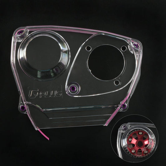 Clear Cam Gear Timing Belt Cover Pulley Replacement For NISSAN Skyline R32 R33 GTS RB25DET