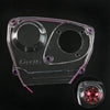 G-PLUS Clear Cam Gear Timing Belt Cover Compatible With Mitsubishi DSM Evolution LANCER EVO4-8 4G63