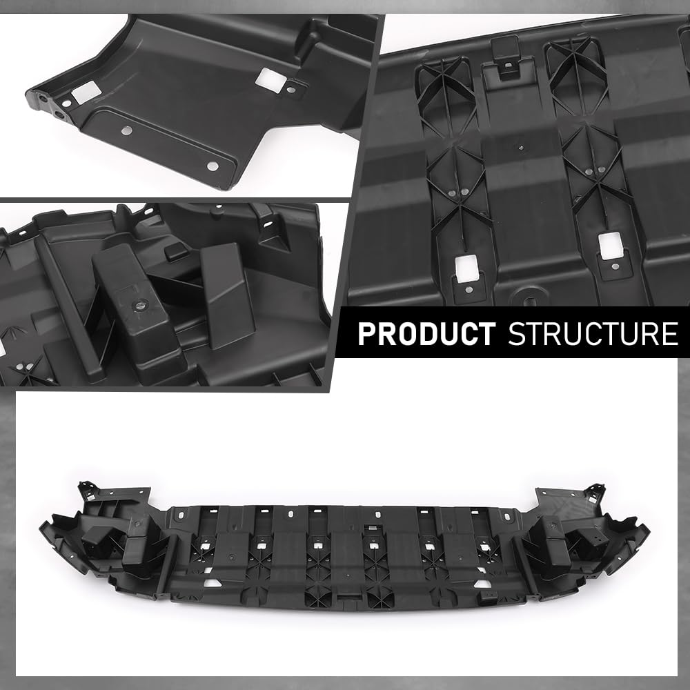 G-PLUS Front Lower Engine Splash Shield Bumper Air Shield, Compatible with Ford Escape 2017-2019, Engine Splash Shield, FO1228143, GJ5Z8310AA