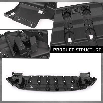 G-PLUS Front Lower Engine Splash Shield Bumper Air Shield, Compatible with Ford Escape 2017-2019, Engine Splash Shield, FO1228143, GJ5Z8310AA
