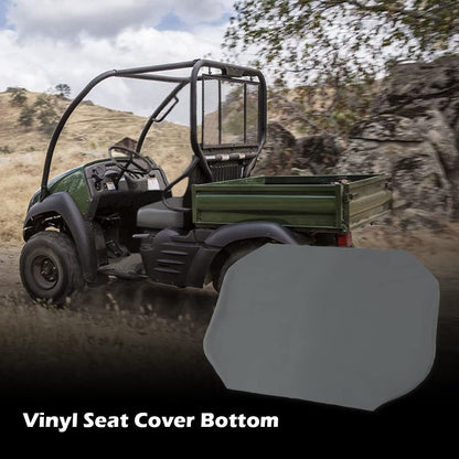 G-PLUS Vinyl Seat Cover Bottom Compatible with Kawasaki Mule 400 600 610 UTV 4x4