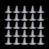 G-PLUS Door Weatherstrip Clips Nylon 3/16" Hole, 25pcs Window Weather Strip Clips 21077575