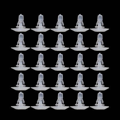G-PLUS Door Weatherstrip Clips Nylon 3/16" Hole, 25pcs Window Weather Strip Clips 21077575